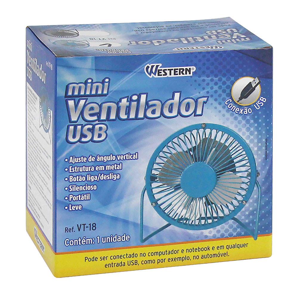Mini Ventilador Usb Western