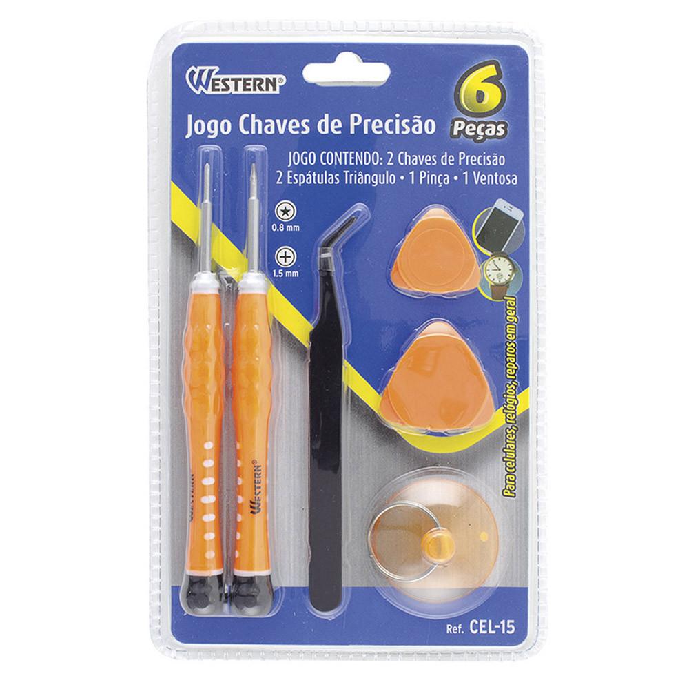 Jogo Chaves de Precisão Western 6 Peças