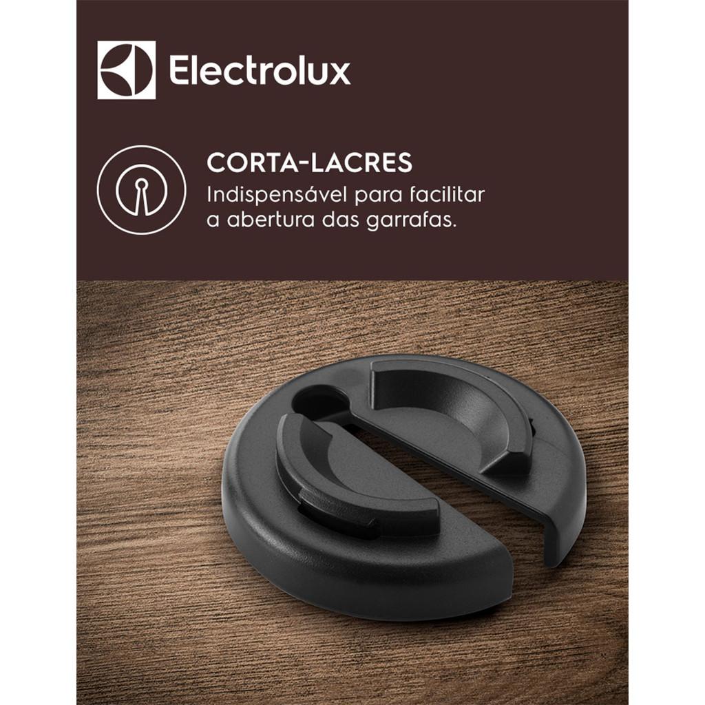 Abridor elétrico de vinho com alimentação via USB