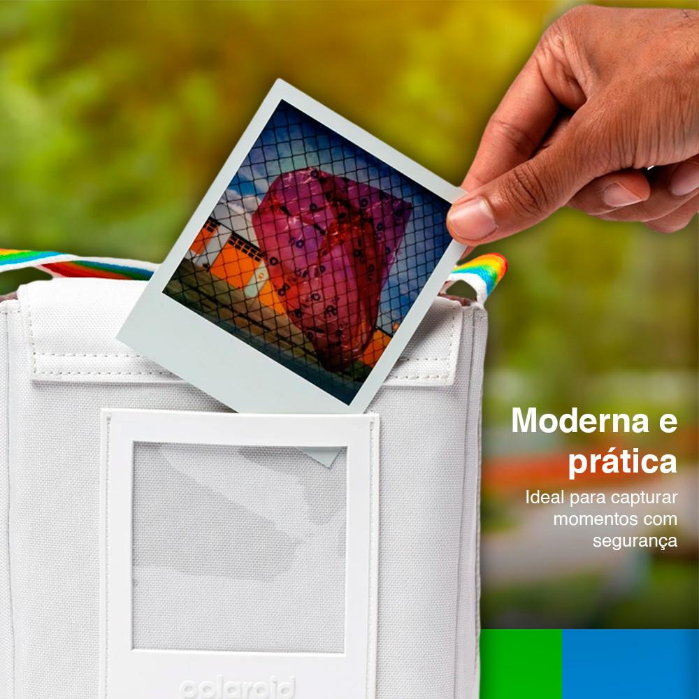 Bolsa Para Câmeras Polaroid Modelos i-Type E 600 Proteção Com Estilo