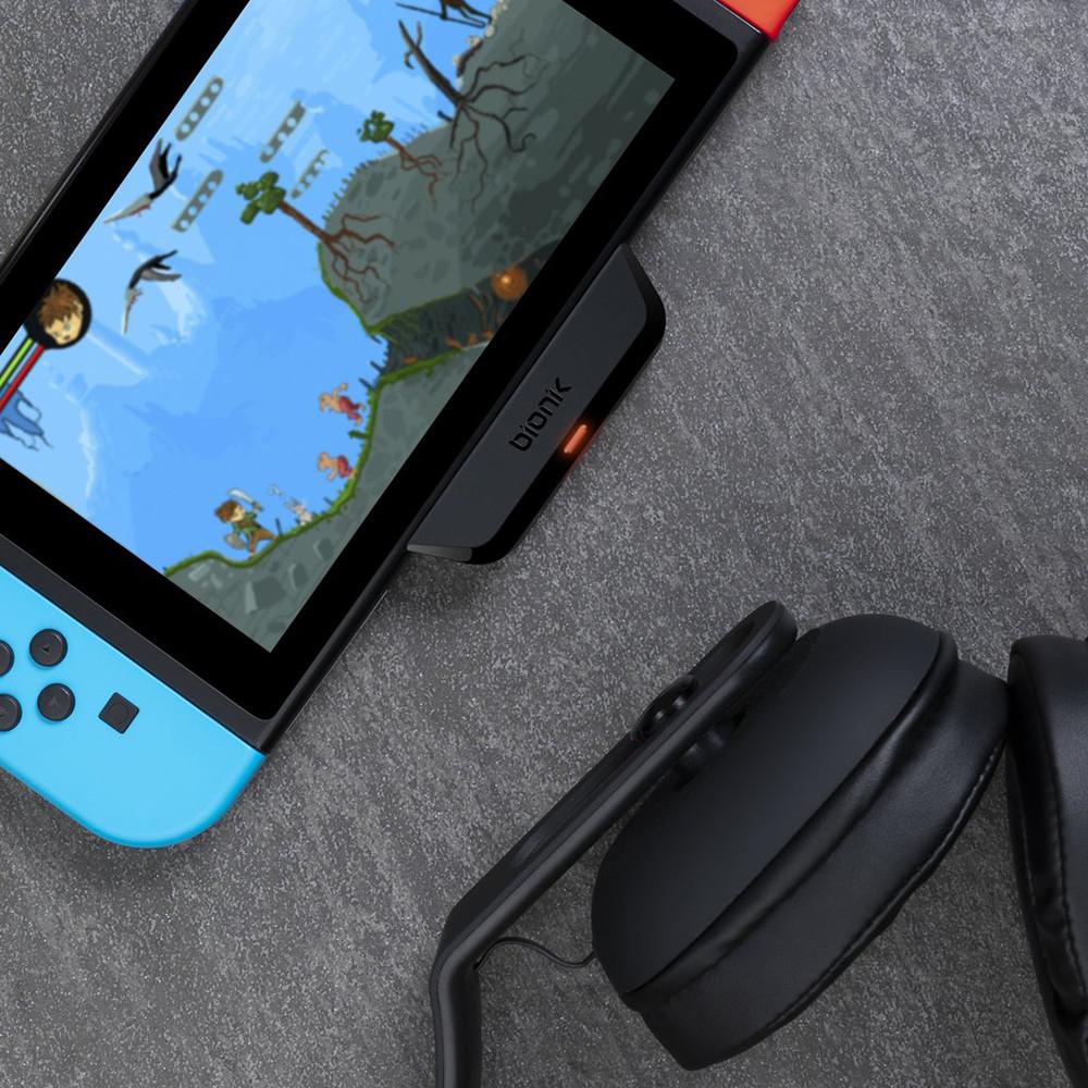 Transmissor de áudio remoto com microfone para Nintendo Switch BNK-9047