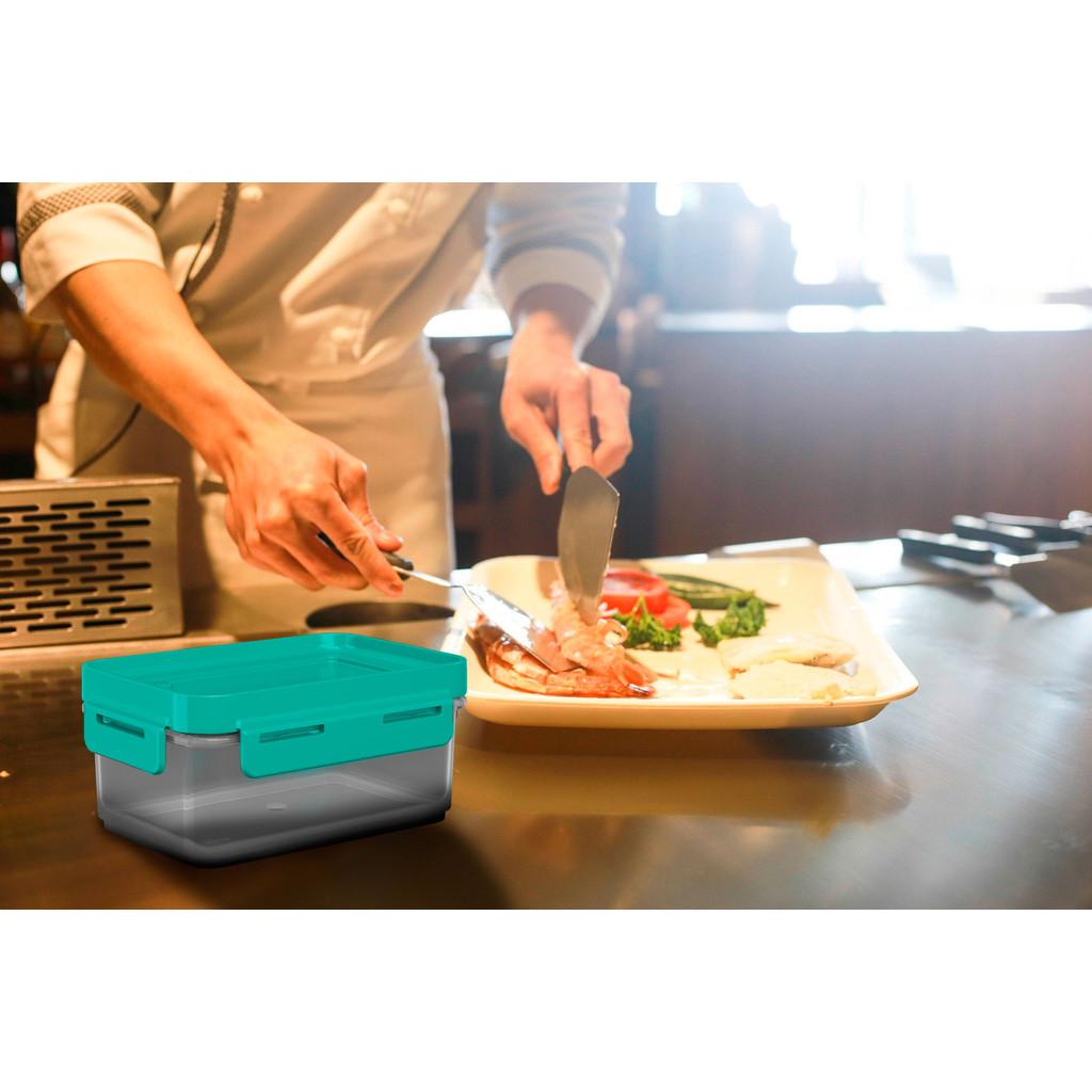 Pote Hermético Flap 12,7 x 8,7 x 5,8 cm 250 ml - Verde