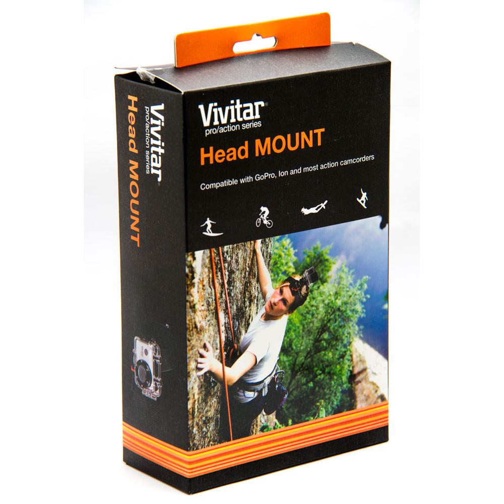 Faixa para cabeça + suporte para GoPro e câmeras de ação