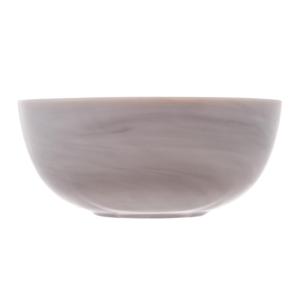 Bowl de vidro Opalino Diwali Mármore 12,5x5,5cm