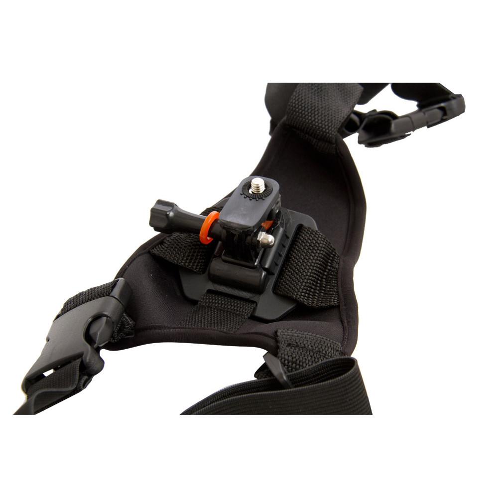 Suporte peitoral canino para câmeras de ação