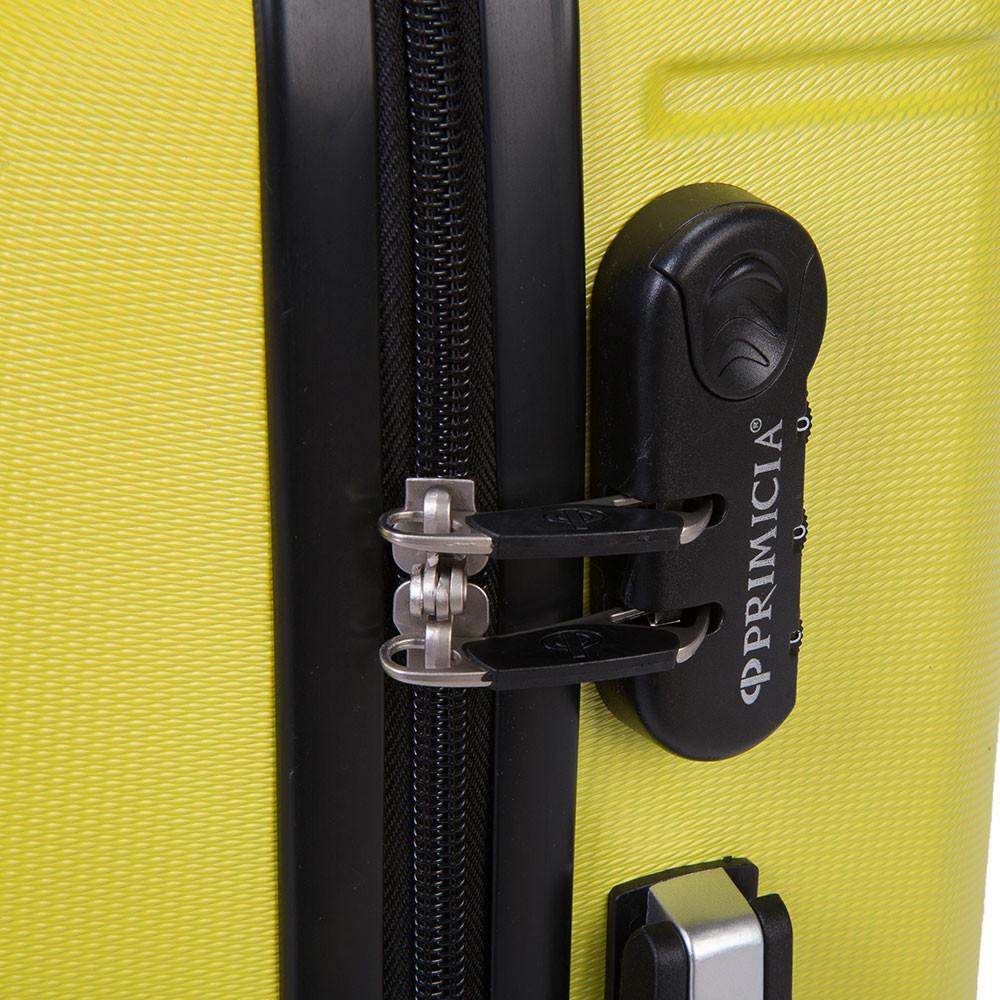 Mala viagem Primicia San Andres em ABS Rodas 360° Pequena - Amarela