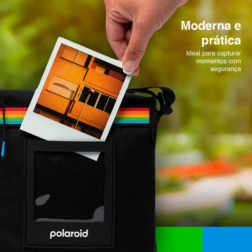 Bolsa Para Câmeras Polaroid Modelos i-Type E 600 Proteção Com Estilo