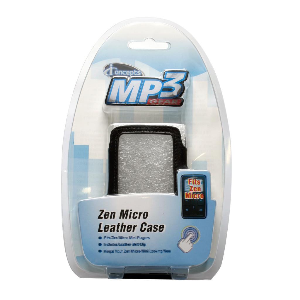 Estojo em couro para Creative Zen Micro