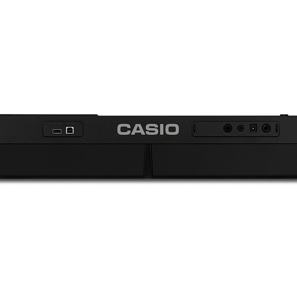 Teclado eletrônico Musical Casio com 61 teclas - Preto