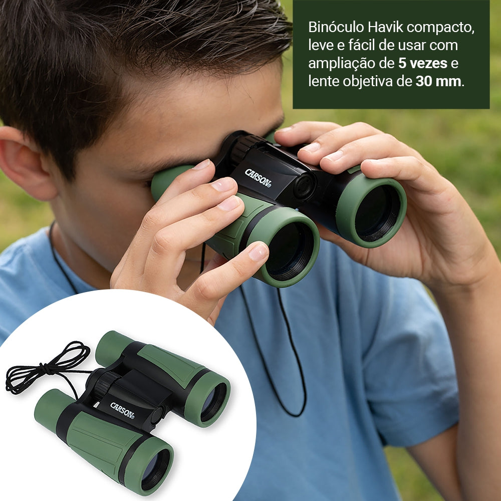 Kit Carson Adventure Pak Com Binóculo, Bússola, Lanterna, Apito E Bolsa