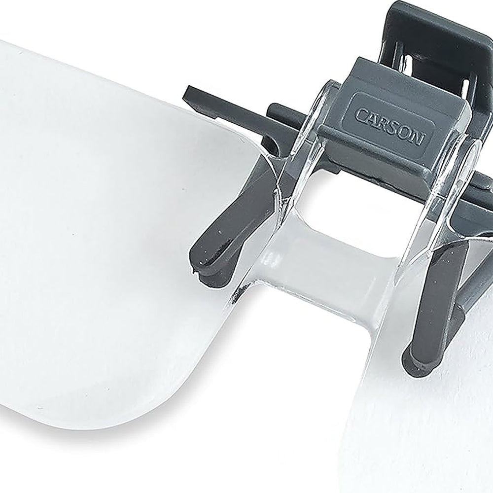 Lentes De Aumento 2X Clip & Flip Com Encaixe Para Óculos
