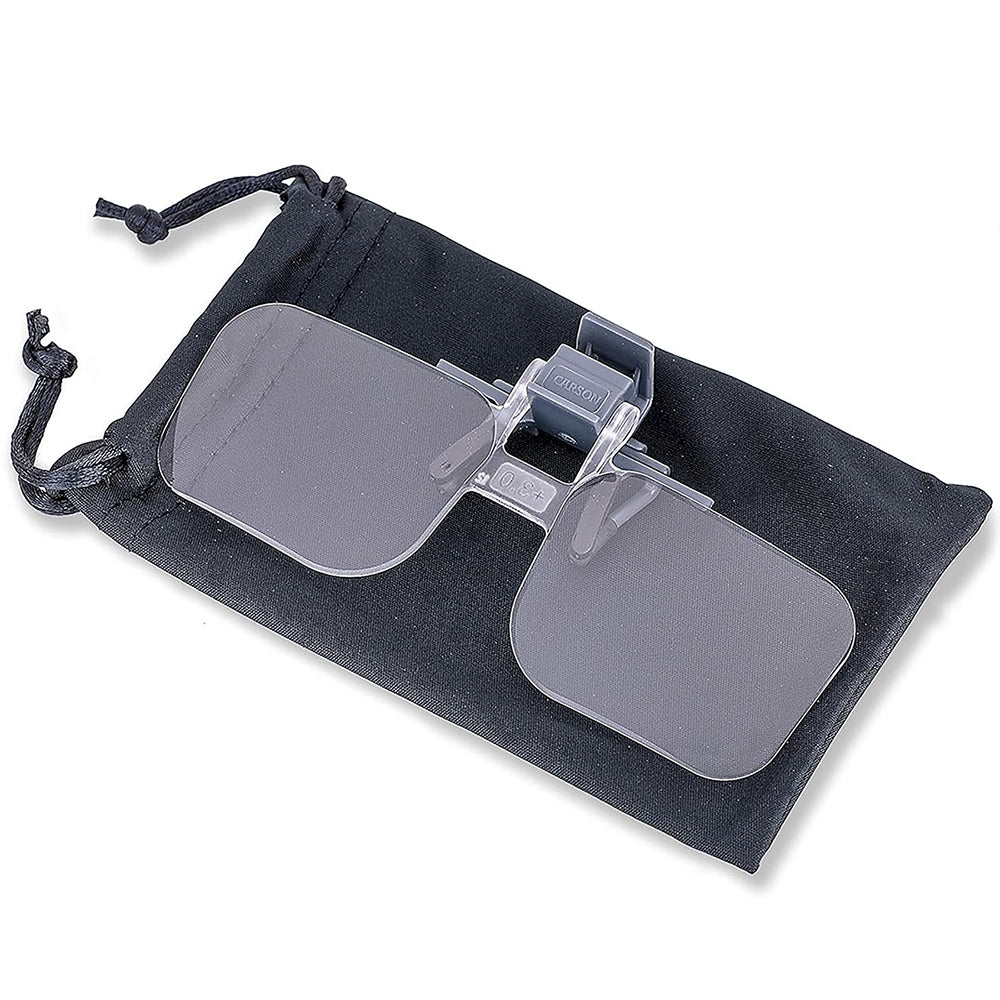 Lentes De Aumento 1.5X Clip & Flip Com Encaixe Para Óculos