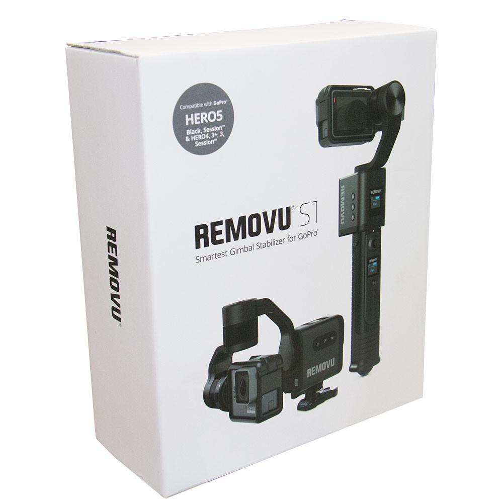 Estabilizador p/ câmeras GoPro Gimbal REMOVU S1 3 eixos c/ controle remoto s/ fio
