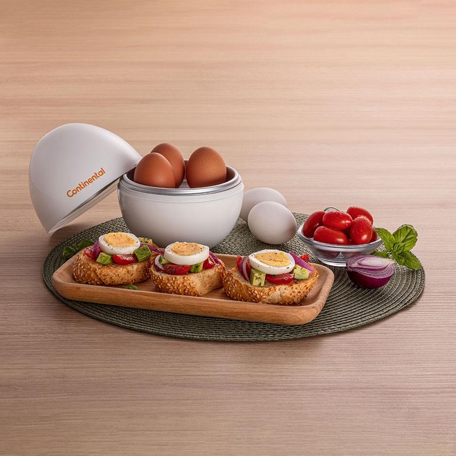 Recipiente para Cozinhar Ovos no micro-ondas