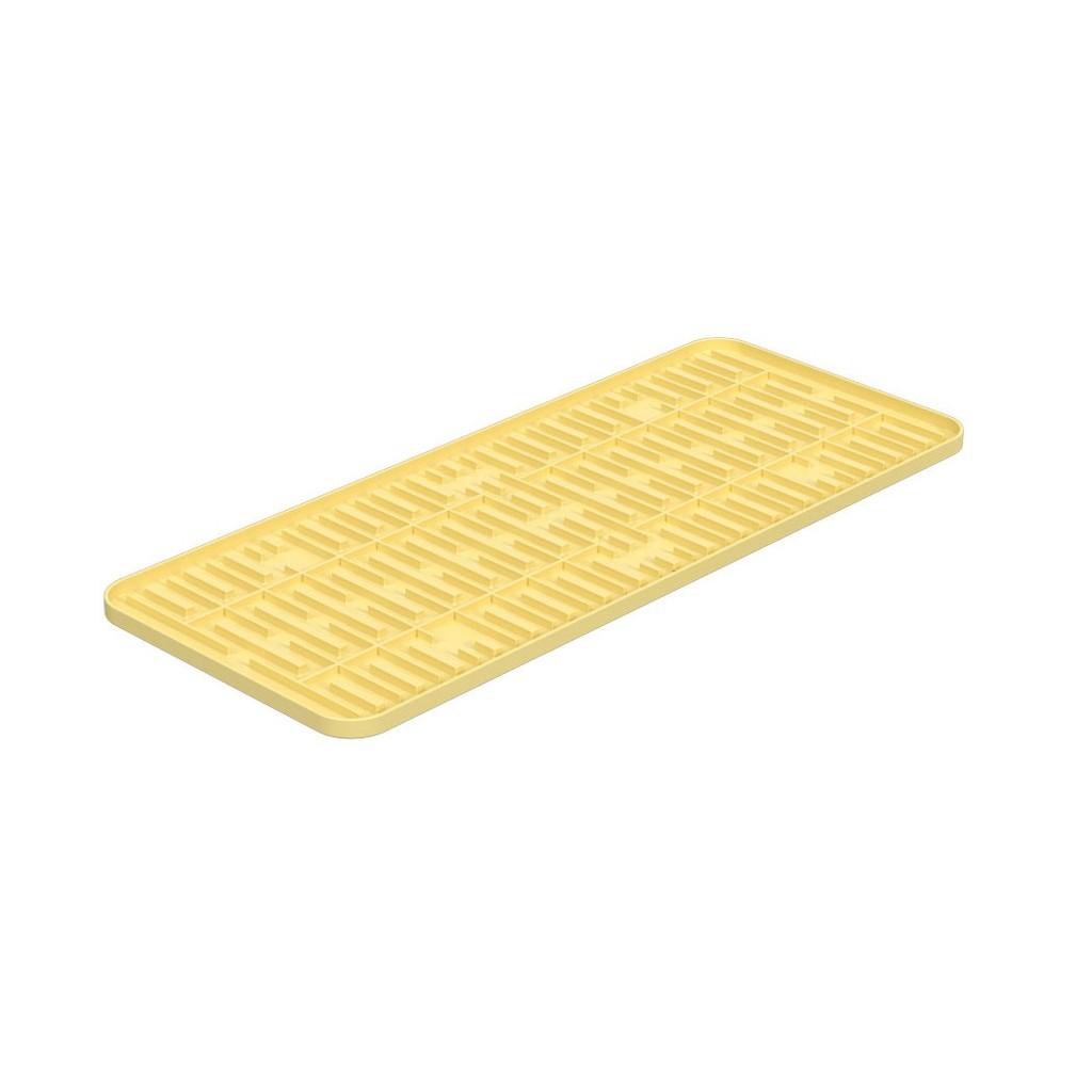 Tapete de Pia Single 42,2 x 17,4 x 1 cm - Amarelo Coza