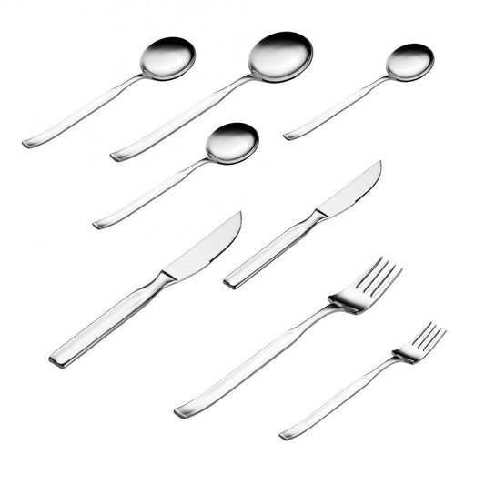 Faqueiro Manuela 48 peças inox com estojo para presente