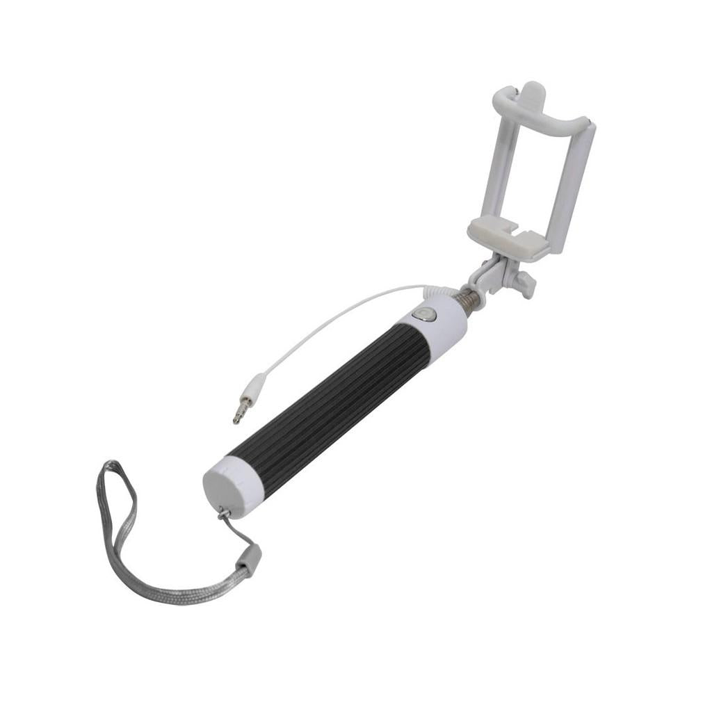 Bastão extensor com botão de disparo para selfie