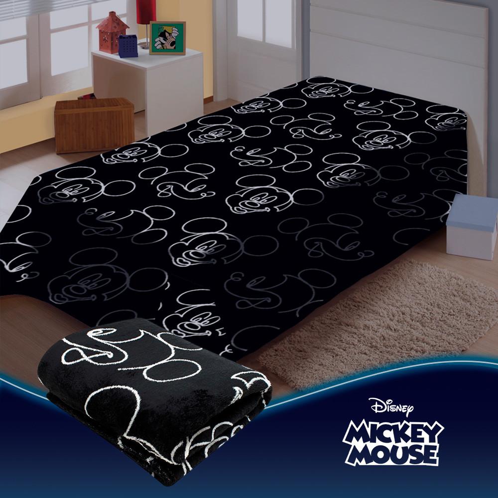 Manta Disney Fun Macia Jolitex 1,50x2m Frozen, Mickey Ou Stitch