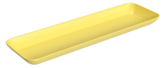Prato Petisqueira Essential grande 31,9 x 9,6 x 2,5 cm - Amarelo Coza