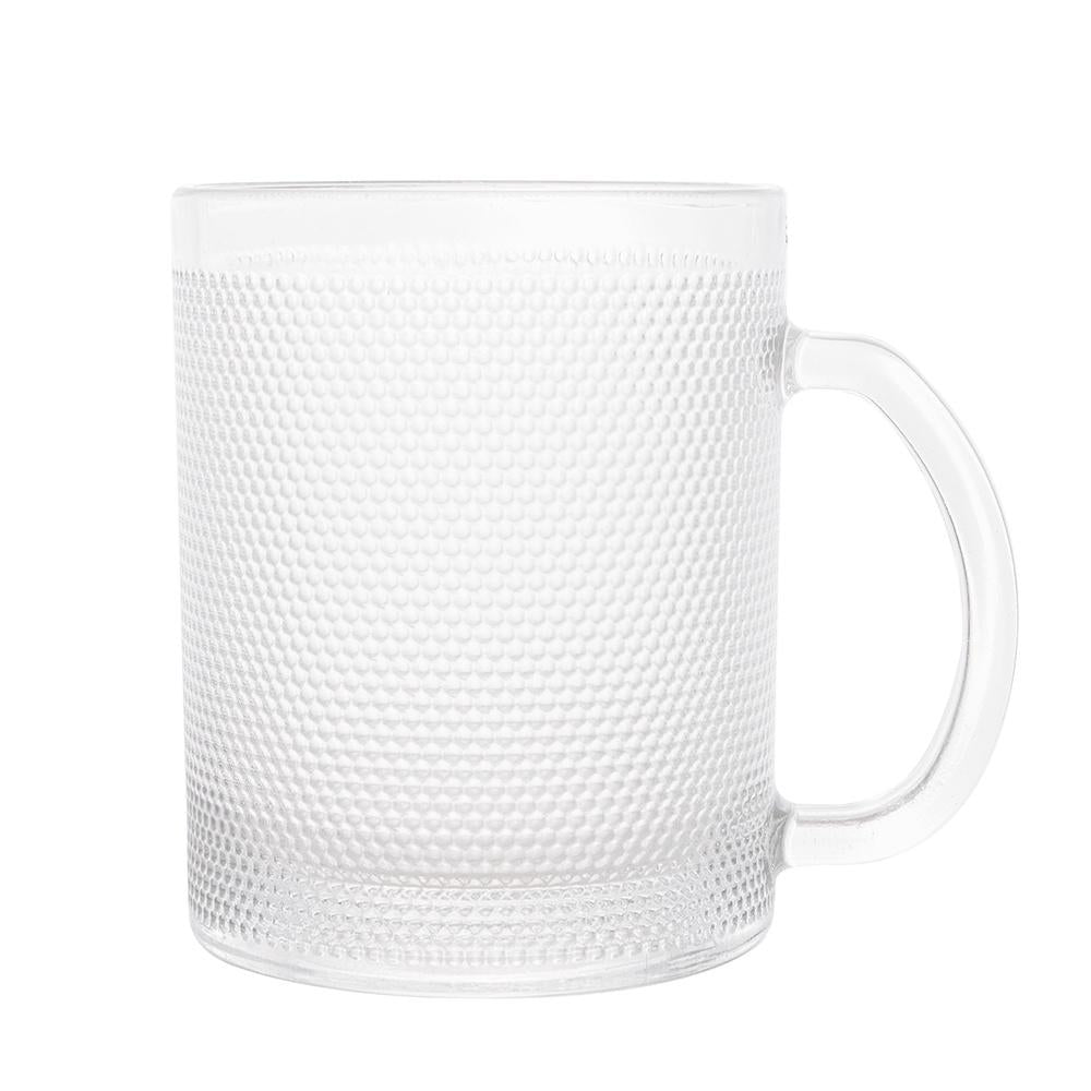 Conjunto com 3 canecas de café de vidro Mini Bico de Jaca 320ml