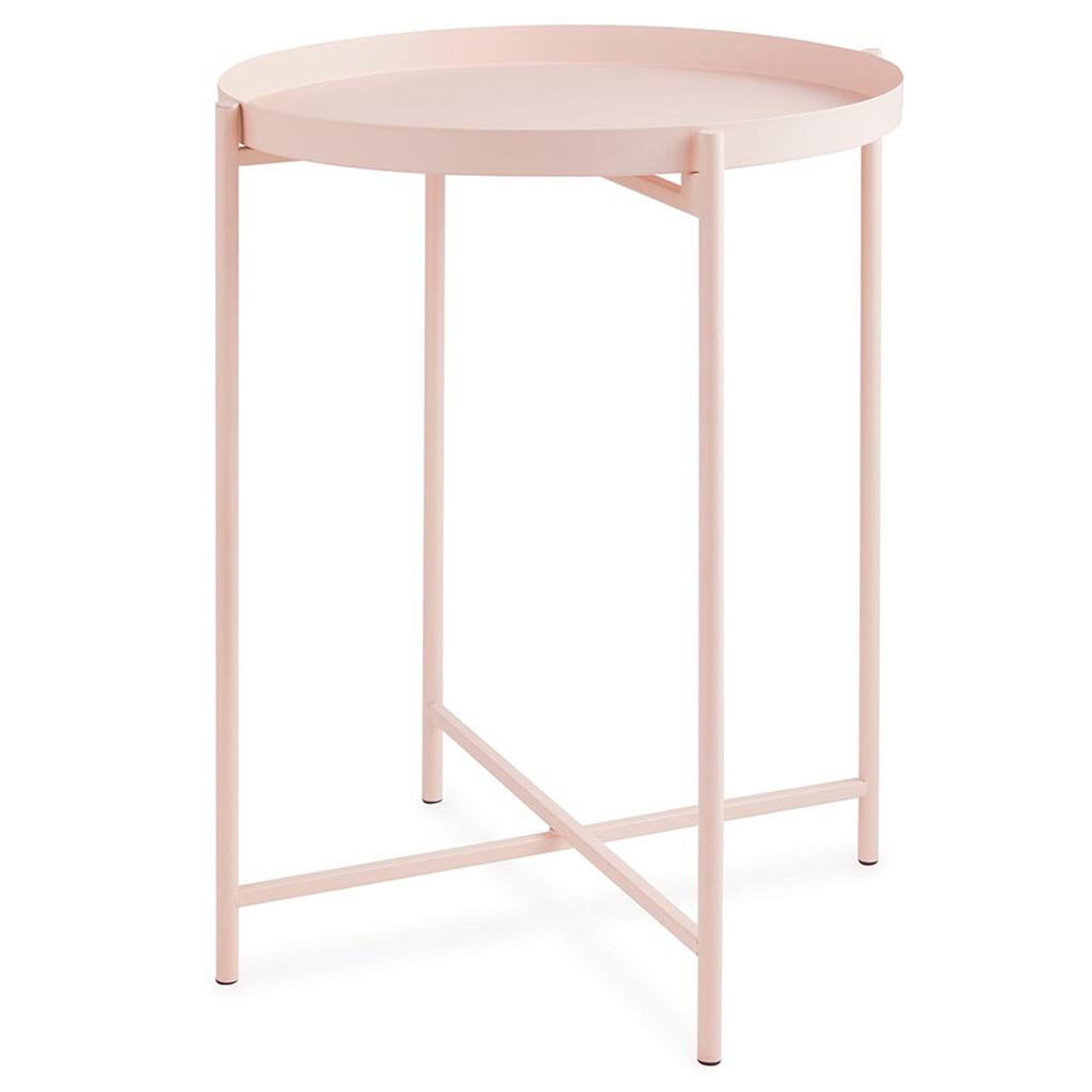 Mesa lateral em metal