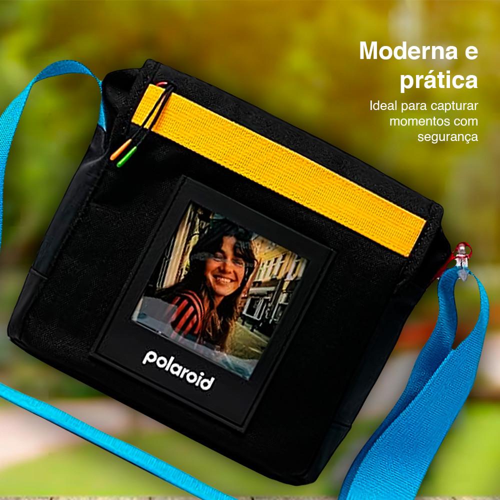 Bolsa Para Câmeras Polaroid Modelos i-Type E 600 Proteção Com Estilo