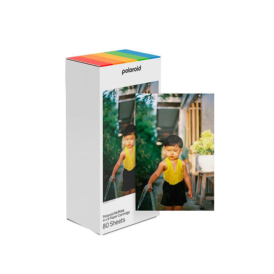 Folhas Para Impressões Polaroid Hi-Print 4x6 80 Folhas Cores Vibrantes
