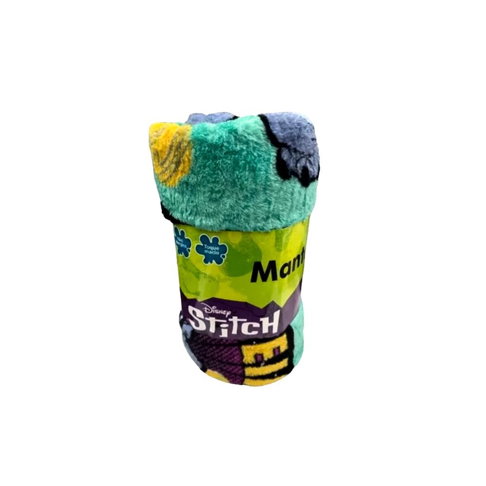 Manta Disney Fun Macia Jolitex 1,50x2m Frozen, Mickey Ou Stitch