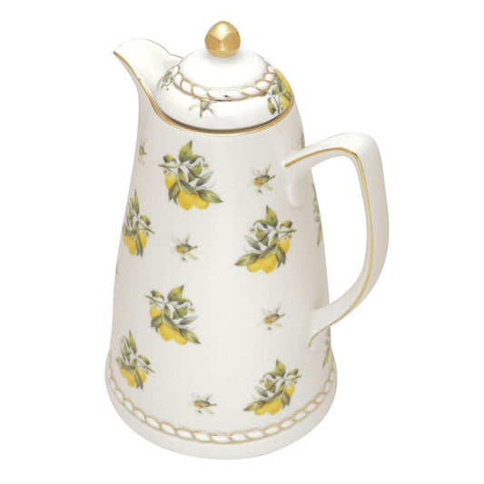 Garrafa Térmica em porcelana Lemon 28cm 900ml
