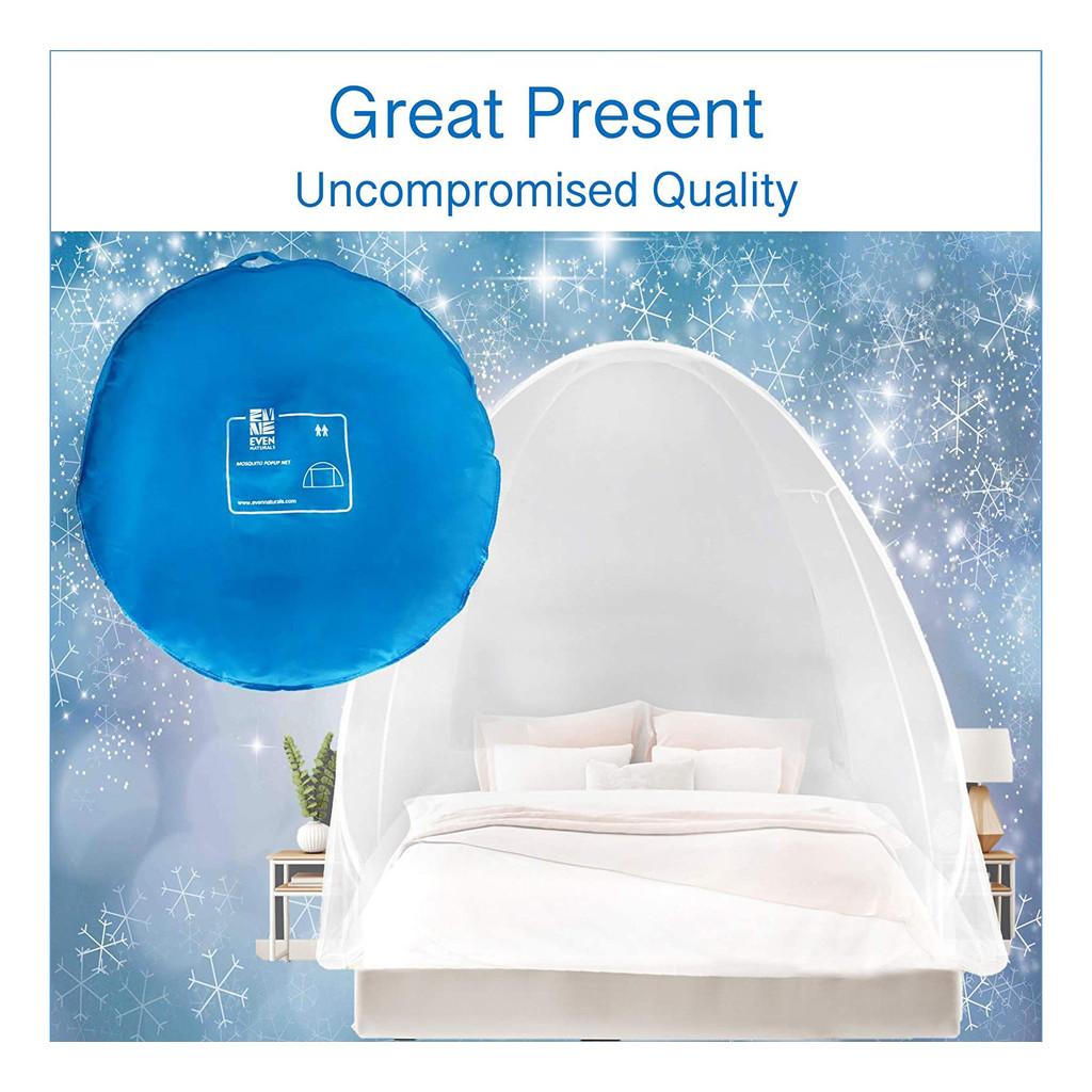 Tenda EVENNATURALS dobrável com rede anti-insetos