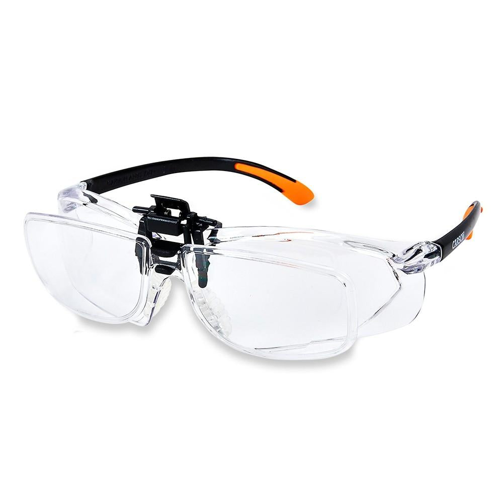 Kit Óculos Flip Up 1,5x, Lentes OcuLens 5X30/8X20 E Alça De Óculos 52cm