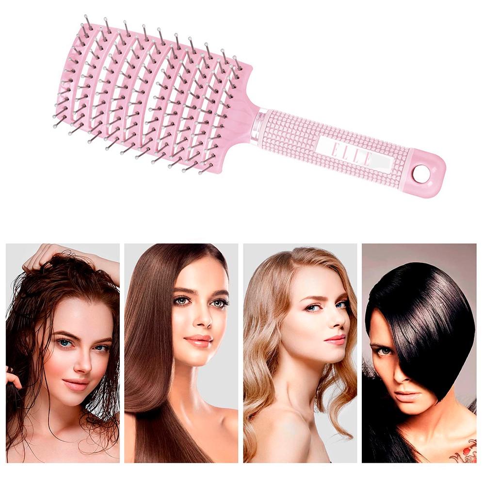 Escova de cabelo para desembaraçar e alisar Elle