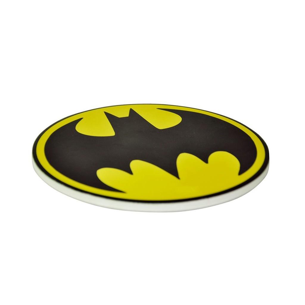 Suporte Panela Cerâmica Dco Batman Logo Amarelo/Preto
