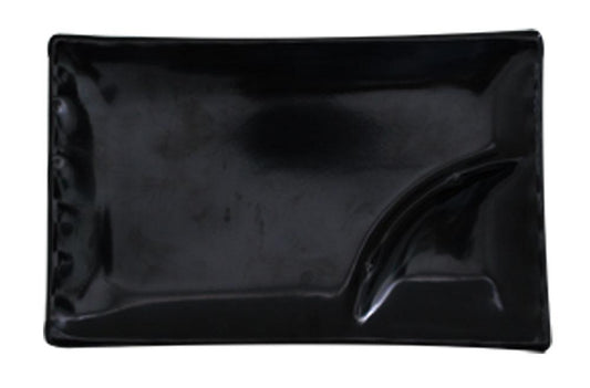 Travessa Brinox Sushi 20Cm Melamina Preta