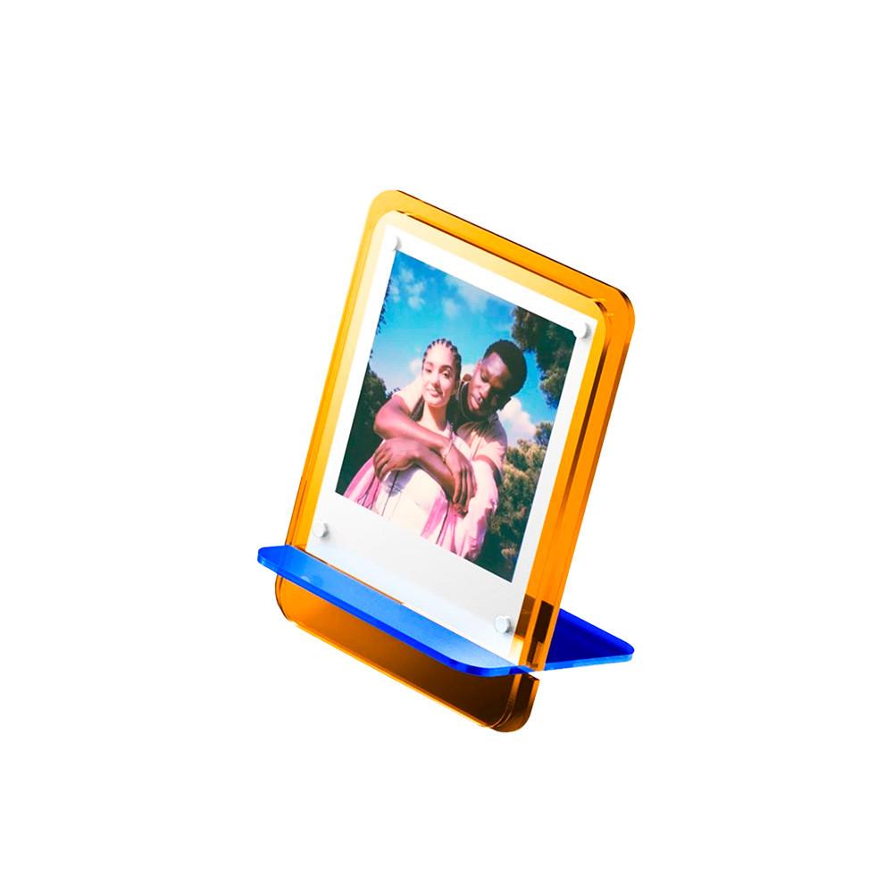 Porta-Retrato Acrílico Polaroid 3-Unidades Personalize E Exponha