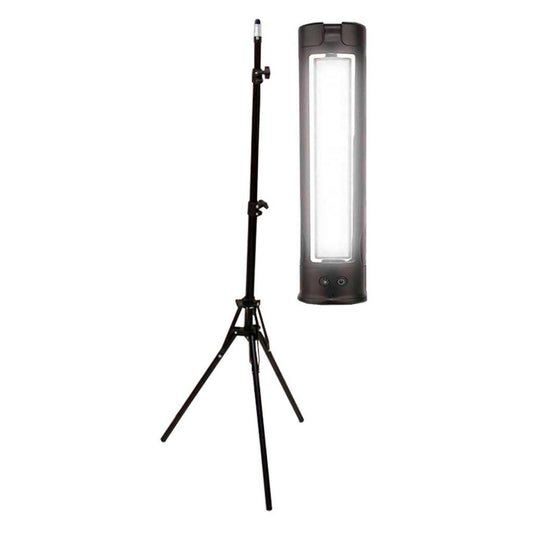 Luminária portátil com 3 painéis LED + Tripé para suporte de iluminação Ring Light - 1,80m