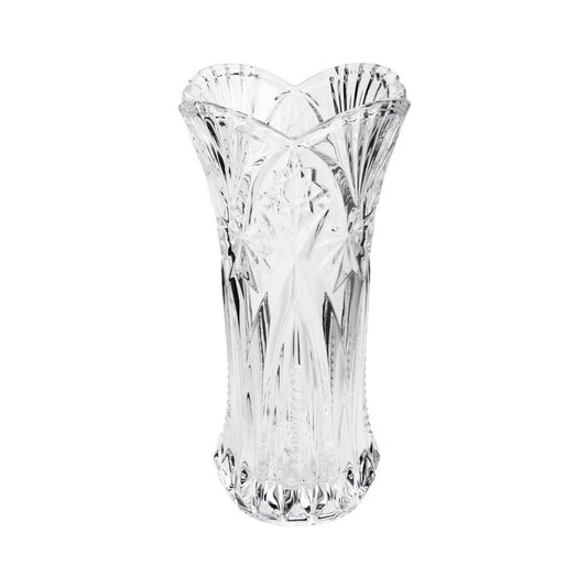 Vaso de vidro Petals 15x11x28cm transparente