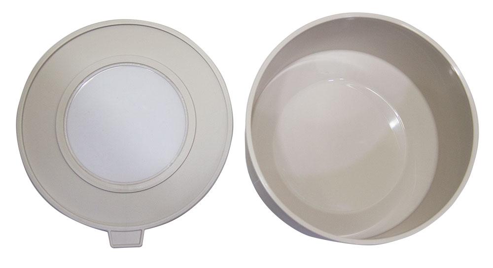 Pote Hoop 12,4 x 13,2 x 7,2 cm 500 ml - Light Gray Coza