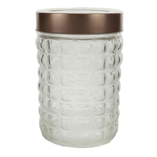 Pote de vidro com tampa Hash 11x17cm 1240ml