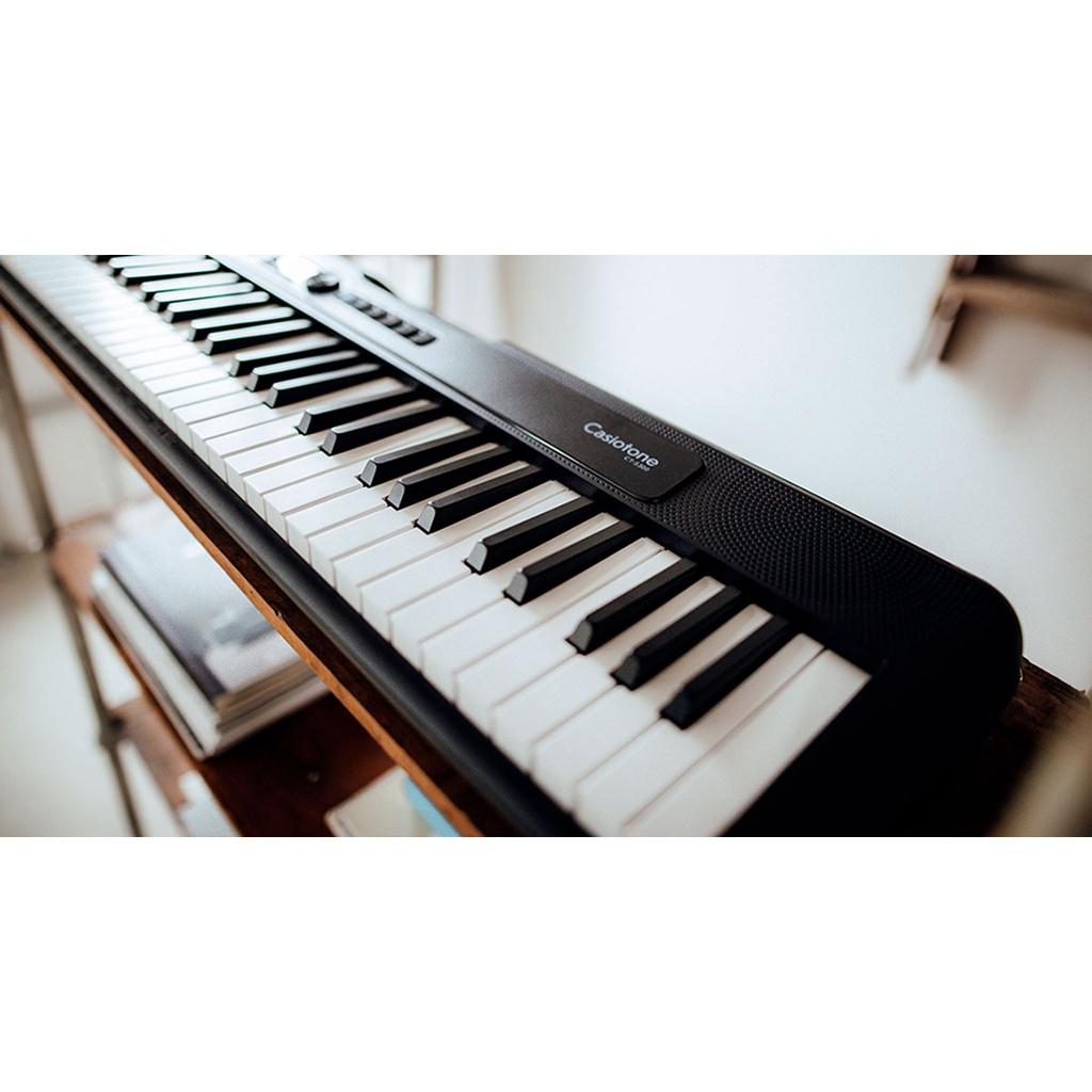 Teclado eletrônico Musical Casio com 61 teclas - Preto