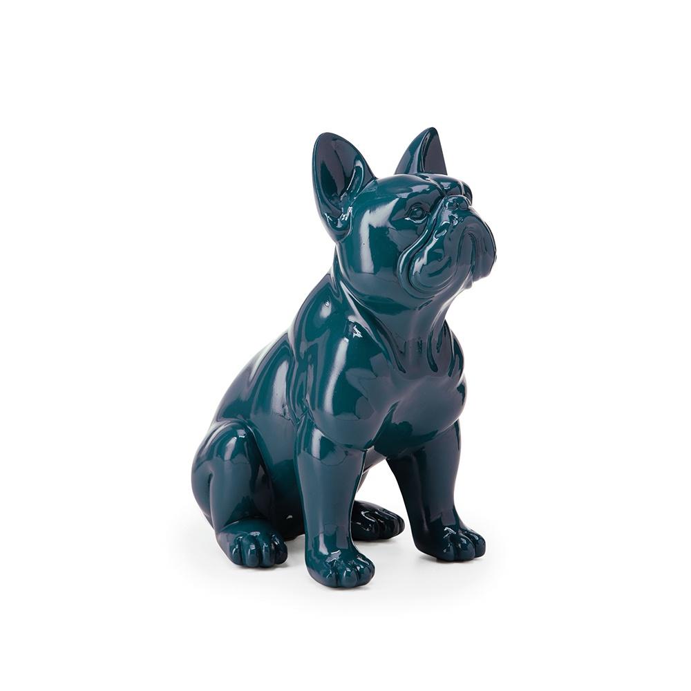 Escultura cachorro em poliresina