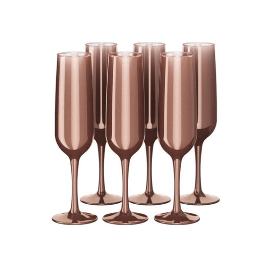 Kit Celebration 6 Taças de espumante -Rosé