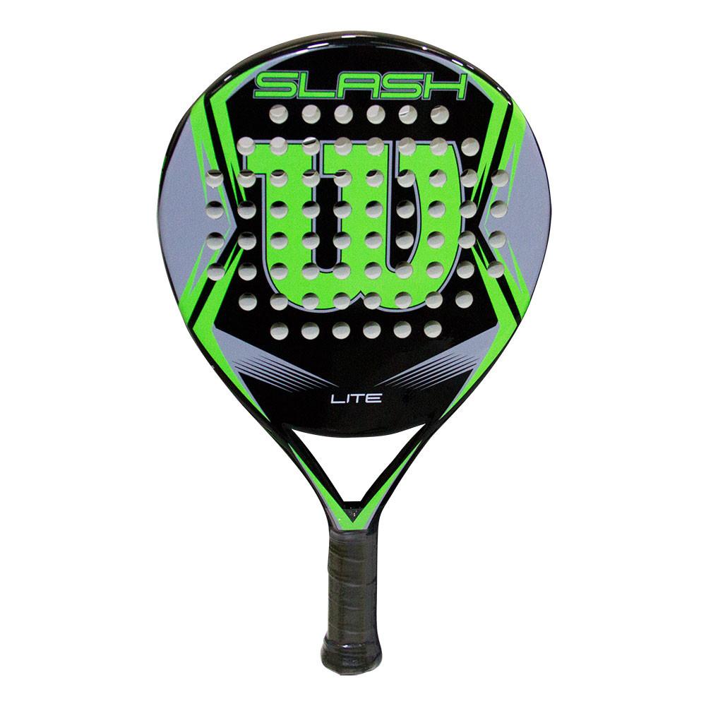 Raquete para Beach Tennis e Paddle Tennis Slash Lite Wilson Preta e Verde