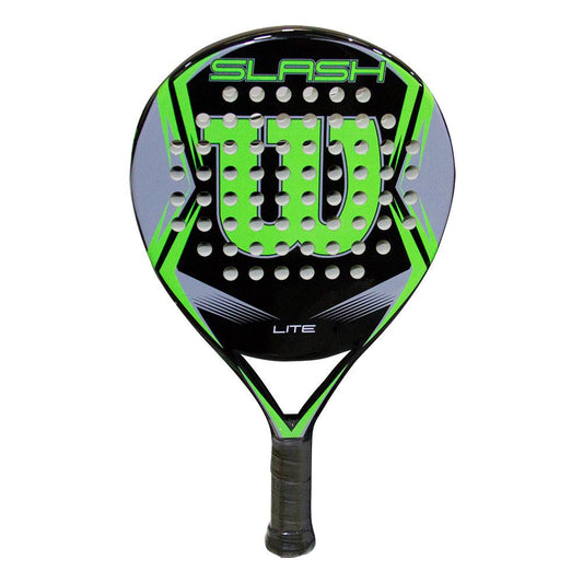 Raquete para Beach Tennis e Paddle Tennis Slash Lite Wilson Preta e Verde
