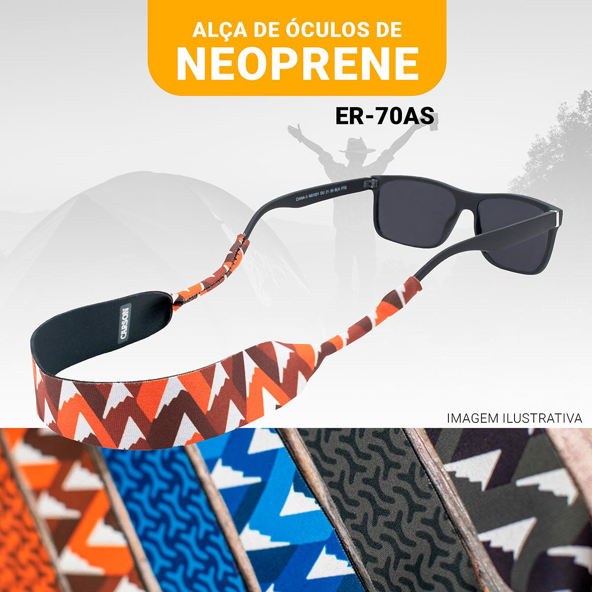 Alça De Óculos Neoprene Carson Confortável, Leve E Segura
