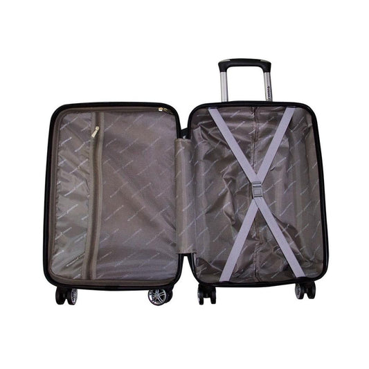 Mala viagem Primicia Livorno ABS Rodas duplas 360° Pequena - Vinho