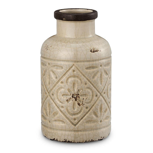 Garrafa Cinza 11,5 X 11,5 X 20,5 Cm