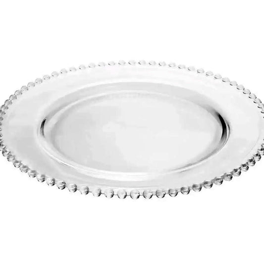 Prato de cristal Pearl 28cm
