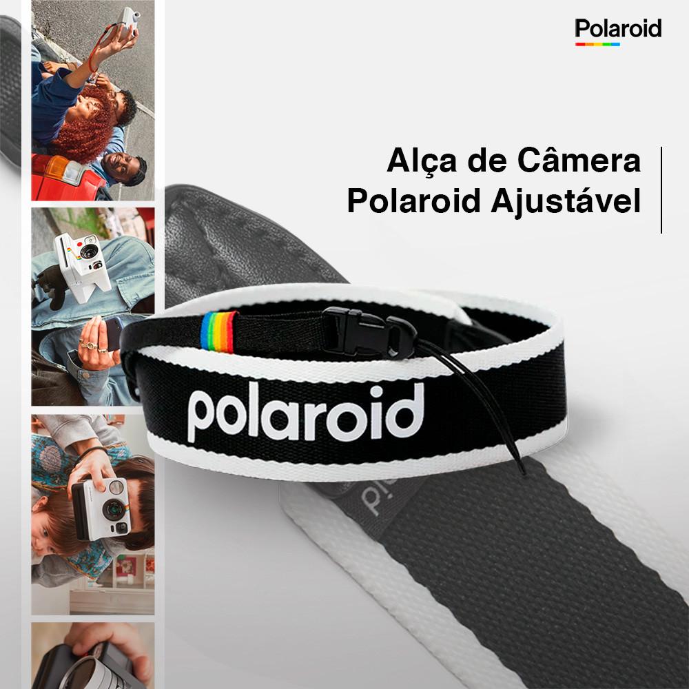Alça Flat Para Câmera Polaroid Ajustável, Prática E Estilosa