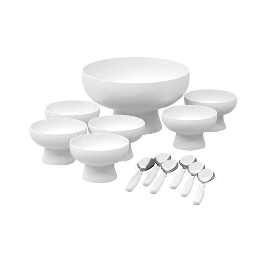 Conjunto de 13 peças para Bolo cor Branca